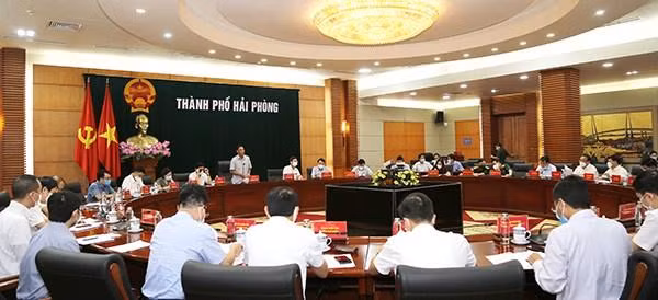 Hải Phòng tổ chức tiêm vắc xin trên diện rộng (Ảnh: CTV)