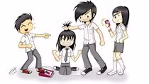 Làm gì để ngăn chặn bạo lực học đường. Ảnh minh họa trên trang thnguyenkhacnhu.tpbacgiang.edu.vn