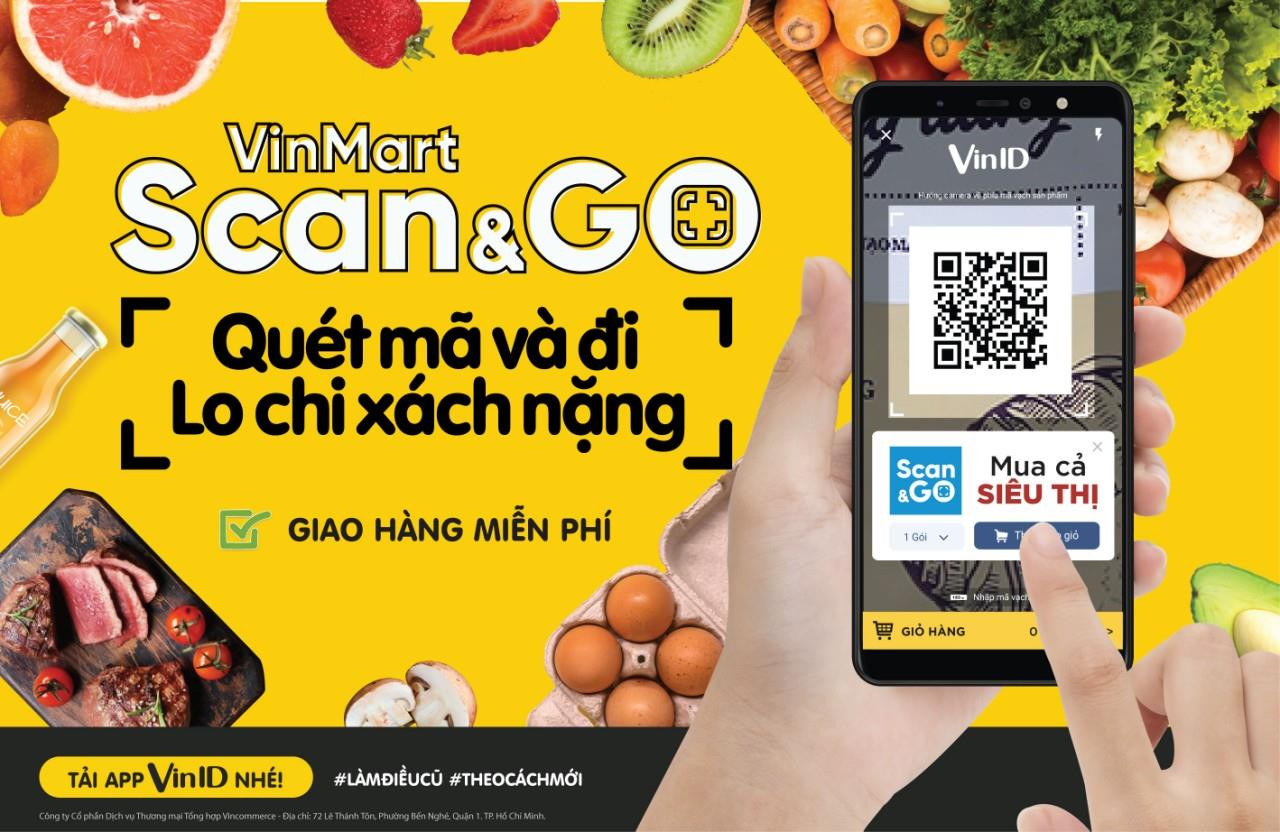 Công nghệ mua hàng từ xa Scan & Go giúp khách hàng có thể mua sắm tiện lợi mọi lúc mọi nơi Công nghệ mua hàng từ xa Scan & Go giúp khách hàng có thể mua sắm tiện lợi mọi lúc mọi nơi