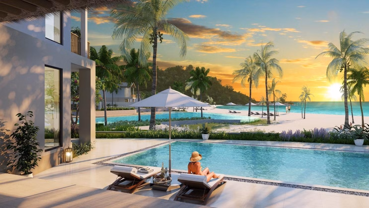 Villa đẳng cấp kề bên biển Bãi Kem đầy lãng mạn (Ảnh phối cảnh) Villa đẳng cấp kề bên biển Bãi Kem đầy lãng mạn (Ảnh phối cảnh)