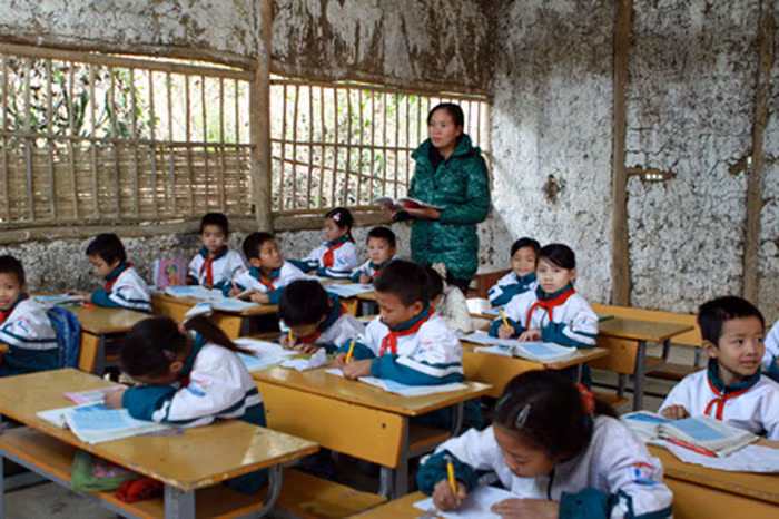 Mong sao năm mới về, mùa xuân về, hạnh phúc về cùng nhà giáo. Ảnh minh họa: VTV Mong sao năm mới về, mùa xuân về, hạnh phúc về cùng nhà giáo. Ảnh minh họa: VTV