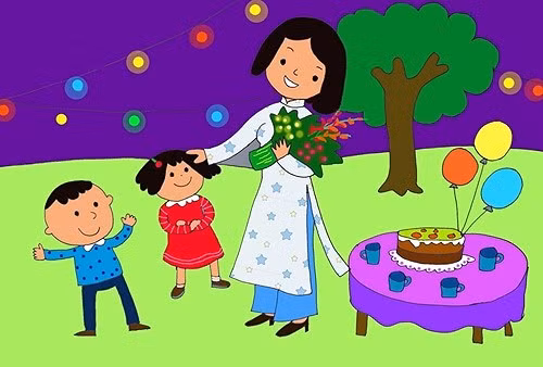 Giáo viên có nên mời học sinh, đến nhà chơi Tết? Ảnh minh họa trên Baonghean.vn Giáo viên có nên mời học sinh, đến nhà chơi Tết? Ảnh minh họa trên Baonghean.vn