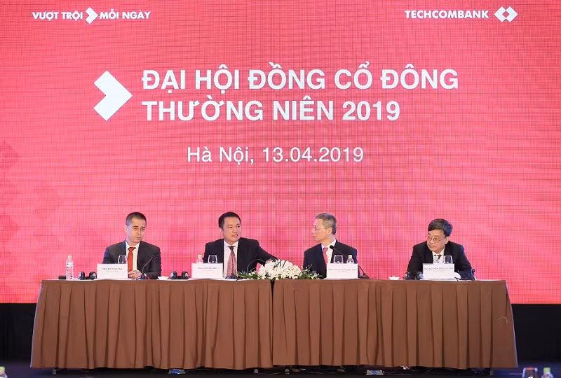 Đại hội cổ đông Techcombank 2019 thành công tốt đẹp.