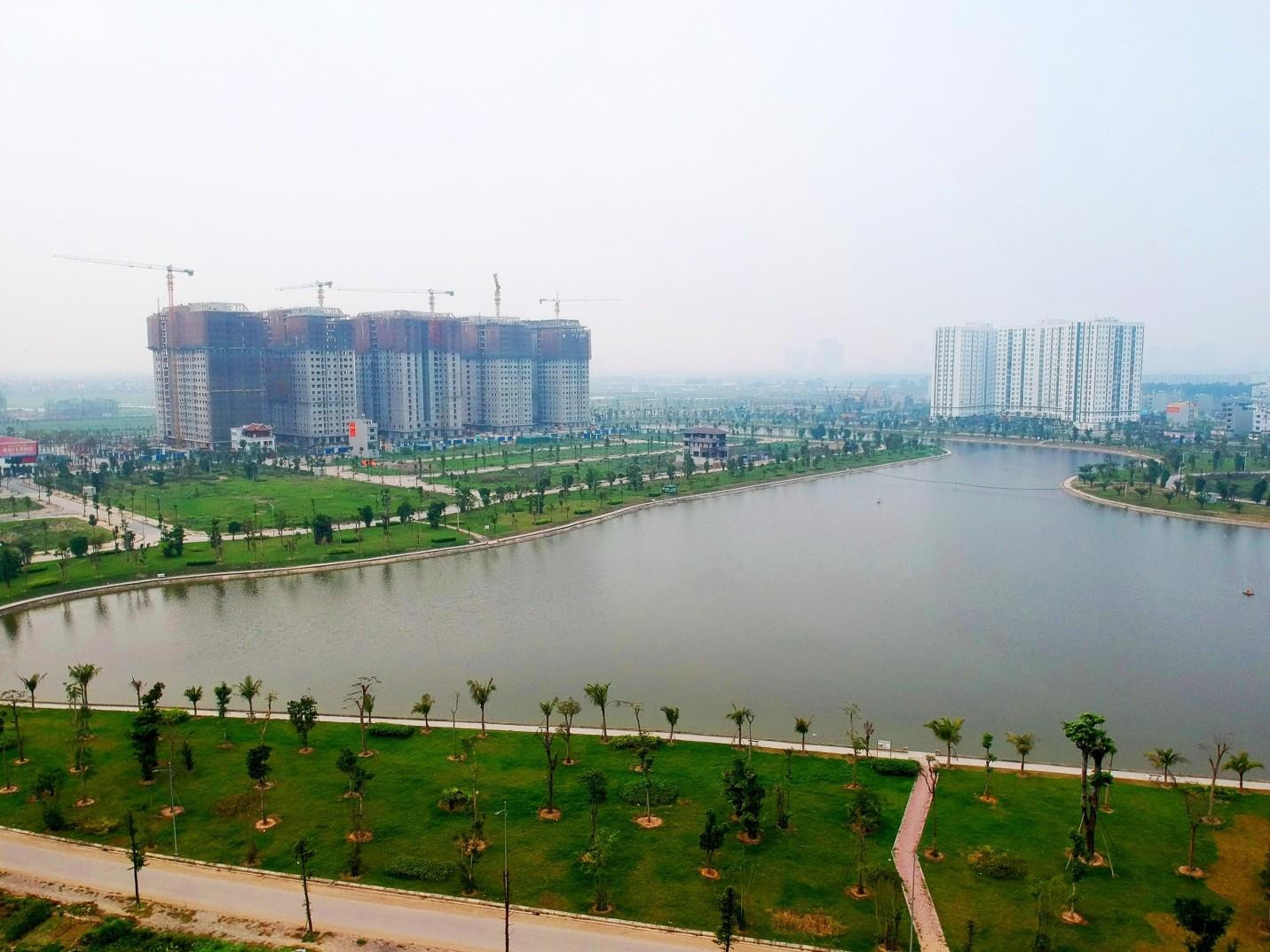 Hình ảnh thực tế tại Khu đô thị xanh Mường Thanh Thanh Hà Hình ảnh thực tế tại Khu đô thị xanh Mường Thanh Thanh Hà