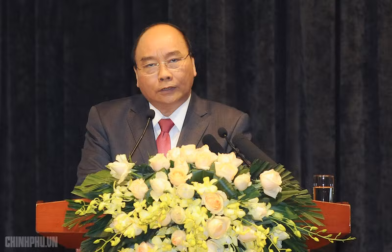 Thủ tướng phát biểu tại hội nghị. Ảnh: Chínhphu.vn Thủ tướng phát biểu tại hội nghị. Ảnh: Chínhphu.vn