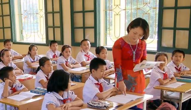 Sau khi tập huấn ở Bộ về, giáo viên cốt cán sẽ tập huấn lại như thế nào? ảnh 3
