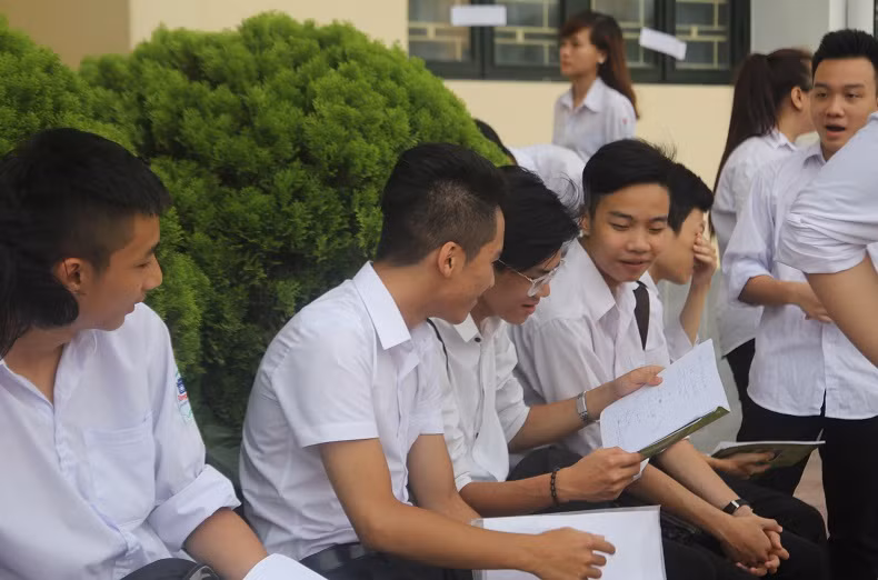 Chiều 28/9, Bộ Giáo dục chính thức công bố phương án thi quốc gia 2017 (Ảnh: Thùy Linh)