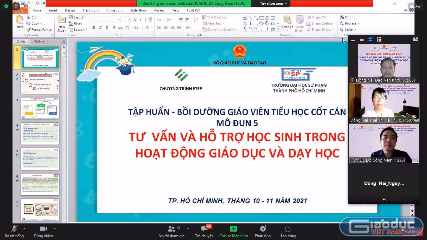 Tập huấn liên tục trong lúc dạy trực tuyến khiến nhiều thầy cô quá tải (Ảnh minh họa: Đào Văn Khởi) Tập huấn liên tục trong lúc dạy trực tuyến khiến nhiều thầy cô quá tải (Ảnh minh họa: Đào Văn Khởi)