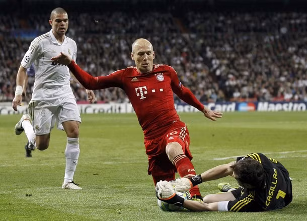 Sau đó Bayern chơi đầy ngẫu hứng.
