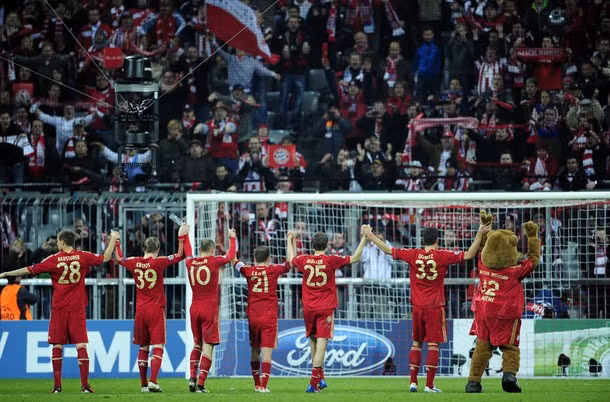 Còn Bayern có một trận đấu đáng nhớ.
