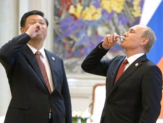 Chủ tịch Trung Quốc Tập Cận Bình và Tổng thống Nga Vladimir Putin, ảnh: linkedin.com. Chủ tịch Trung Quốc Tập Cận Bình và Tổng thống Nga Vladimir Putin, ảnh: linkedin.com.