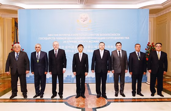 Hội nghị Thư ký hội nghị an ninh lần 6 của Tổ chức Hợp tác Thượng Hải (SCO) diễn ra tại Thủ đô Tajikistan năm 2011.