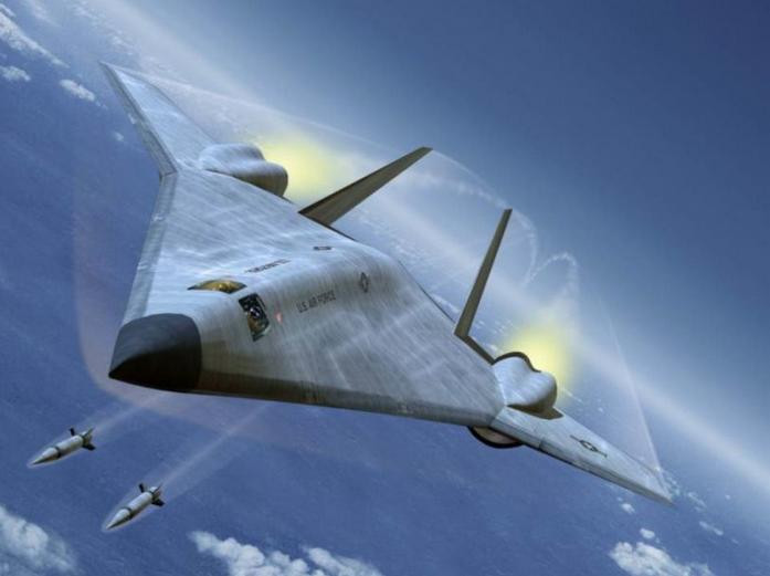 Phương án thiết kế ban đầu của máy bay ném bom LRS-B của Công ty Northrop Grumman Mỹ