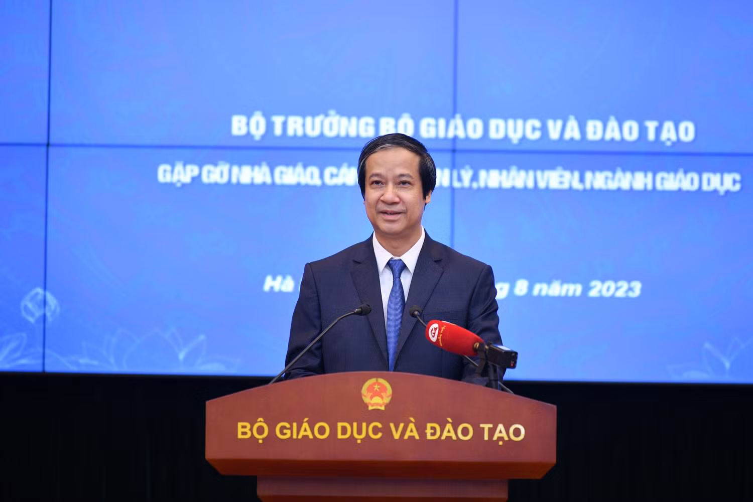 Bộ trưởng Nguyễn Kim Sơn phát biểu tại chương trình. Bộ trưởng Nguyễn Kim Sơn phát biểu tại chương trình.