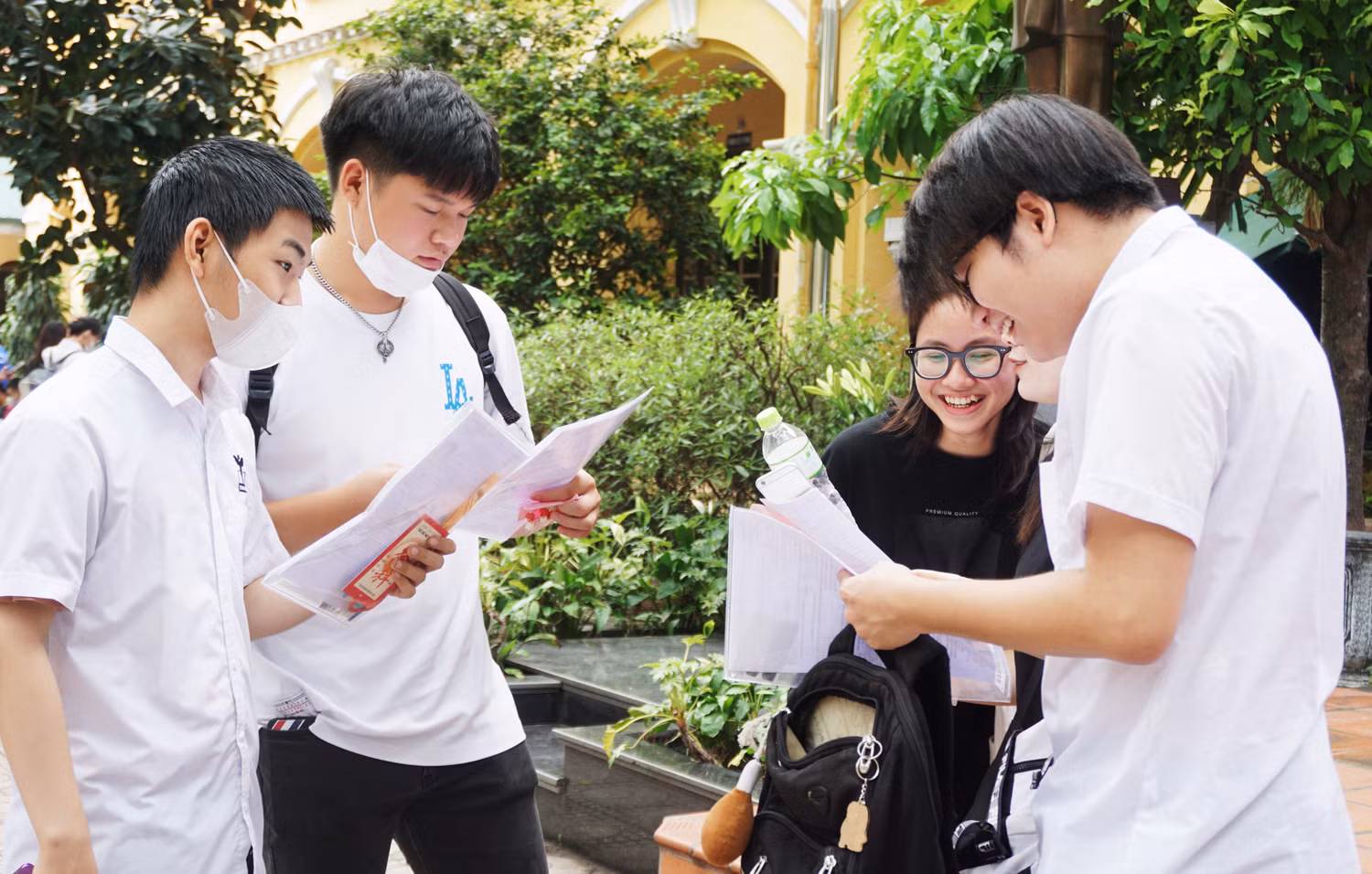 Kỳ thi tốt nghiệp trung học phổ thông từ năm 2025 sẽ được tổ chức với 4 môn thi. Ảnh minh hoạ: Phạm Minh