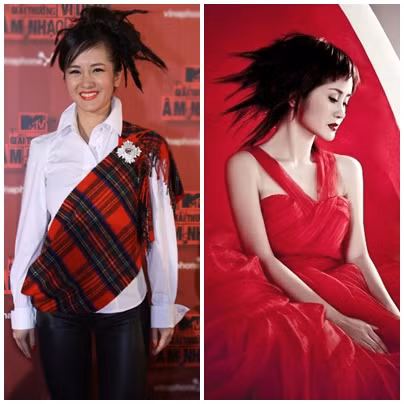 Nhưng đôi khi, trong những phút bất cẩn cô cũng bị 'xấu' với gam màu quyến rũ này.