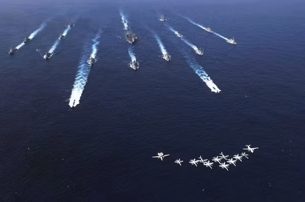 Biên đội tàu sân bay Hải quân Mỹ