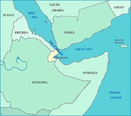 Djibouti có vị trí chiến lược