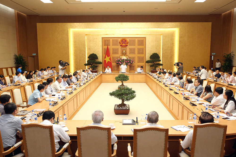 Quang cảnh cuộc gặp. (Ảnh: VGP)