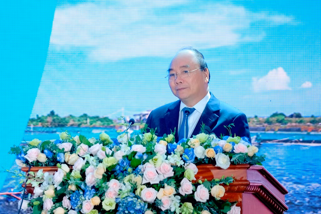 Thủ tướng phát biểu tại Hội nghị. (Ảnh: VGP)