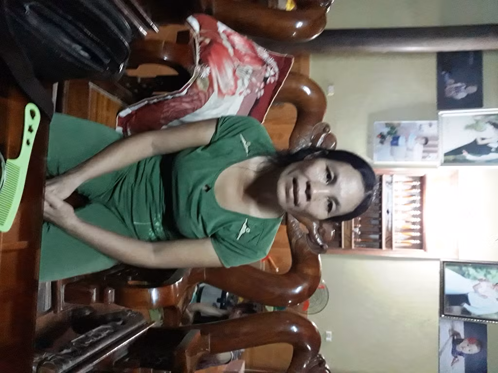 Bà Lê Thị Lương tố cáo Công ty cổ phần xây dựng và phát triển hạ tầng Thăng Long quỵt tiền nhà (Ảnh: CH)