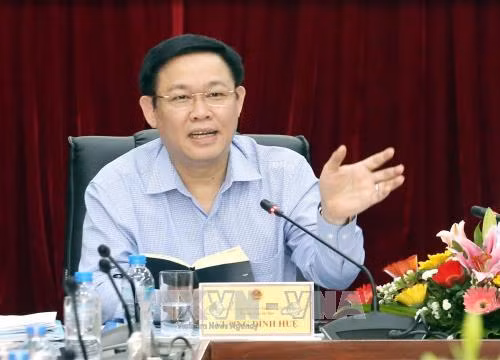 Phó Thủ tướng Vương Đình Huệ (Ảnh: TTXVN)