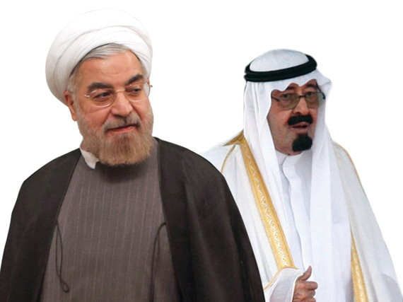Tổng thống Iran và Quốc vương Ả Rập Xê Út, ảnh: Huffington Post. Tổng thống Iran và Quốc vương Ả Rập Xê Út, ảnh: Huffington Post.