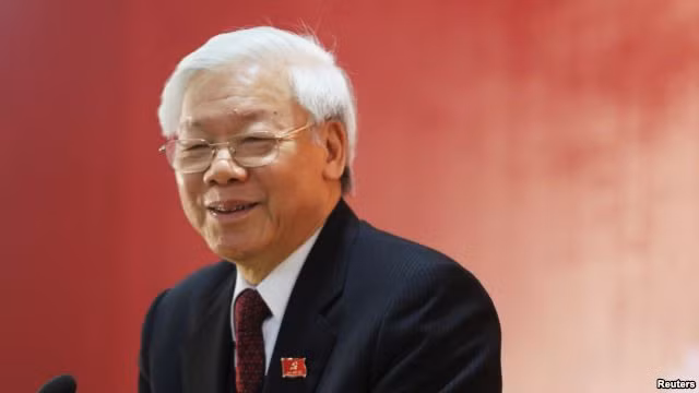 Tổng bí thư Nguyễn Phú Trọng, ảnh: Reuters.