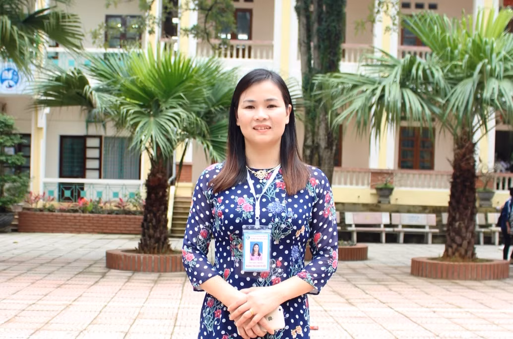 Cô giáo Ánh Tuyết cho rằng để học sinh sợ toán là thất bại của người dạy toán (Ảnh: Lại Cường) Cô giáo Ánh Tuyết cho rằng để học sinh sợ toán là thất bại của người dạy toán (Ảnh: Lại Cường)