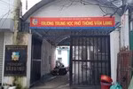Trụ sở của Trung tâm dạy nghề quận Ba Đình theo địa chỉ quảng cáo (Ảnh:N.D)