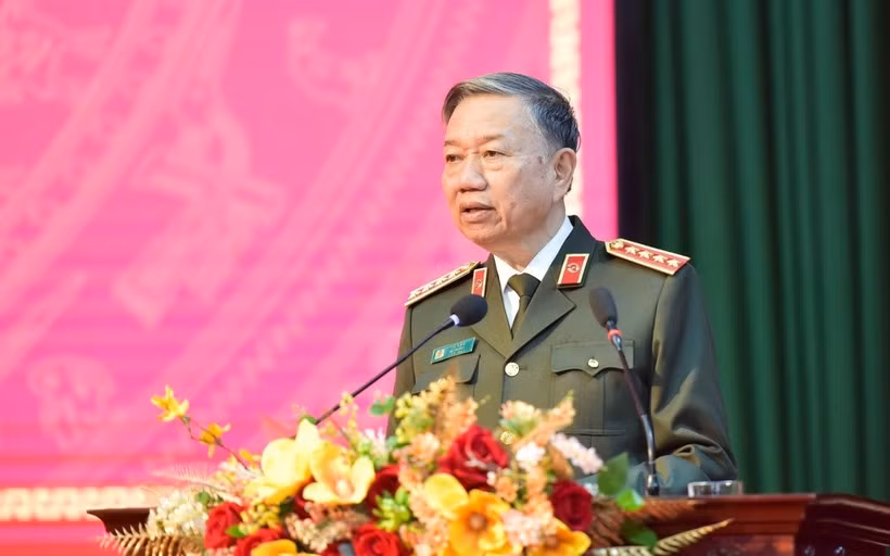 Đại tướng Tô Lâm được Trung ương giới thiệu để Quốc hội bầu giữ chức Chủ tịch nước. (Ảnh: TTXVN)