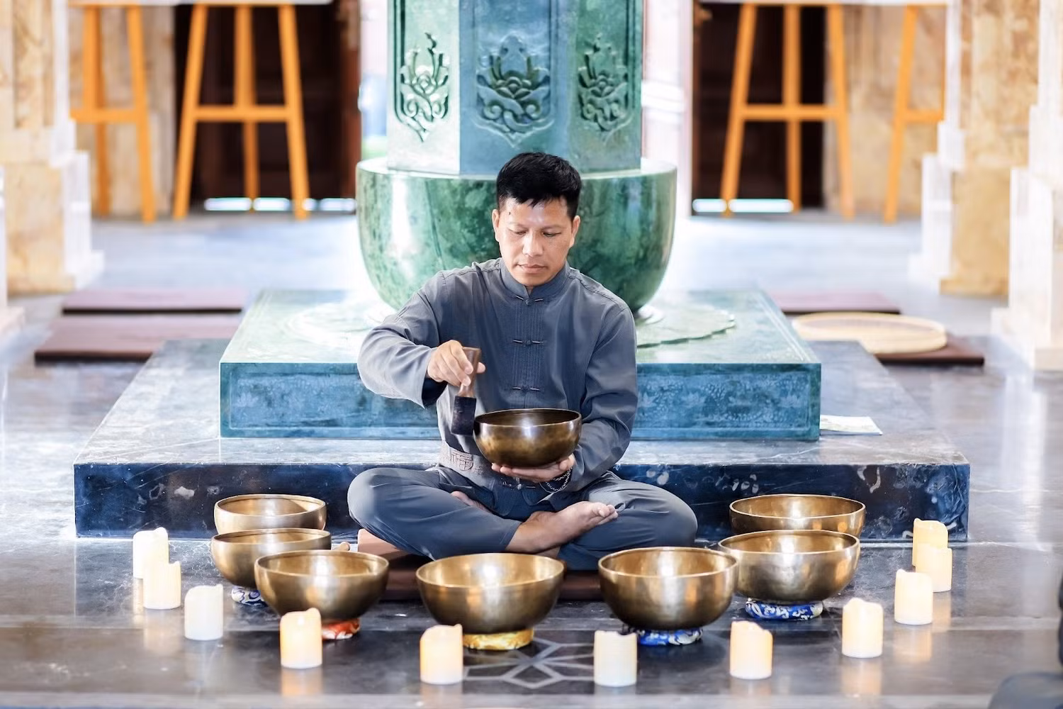 Phương pháp thiền chuông xoay giúp khôi phục và tái tạo năng lượng