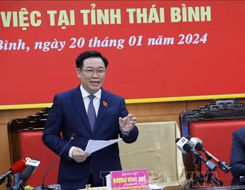 Chủ tịch Quốc hội Vương Đình Huệ. Ảnh: Nhan Sáng/TTXVN Chủ tịch Quốc hội Vương Đình Huệ. Ảnh: Nhan Sáng/TTXVN