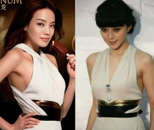 Đầm trắng với thắt lưng cá tính