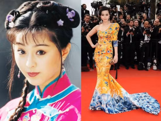 Phạm Băng Băng nổi lên từ vai a hoàn Kim Tỏa trong "Hoàn châu cách cách". Năm đó cô chỉ mới 17 tuổi và còn rất trẻ con.