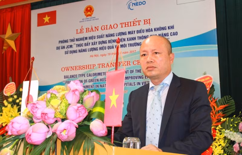 Ông Nguyễn Phú Cường, Vụ trưởng Vụ Khoa học và Công nghệ, Bộ Công thương. Ảnh moit.gov.vn