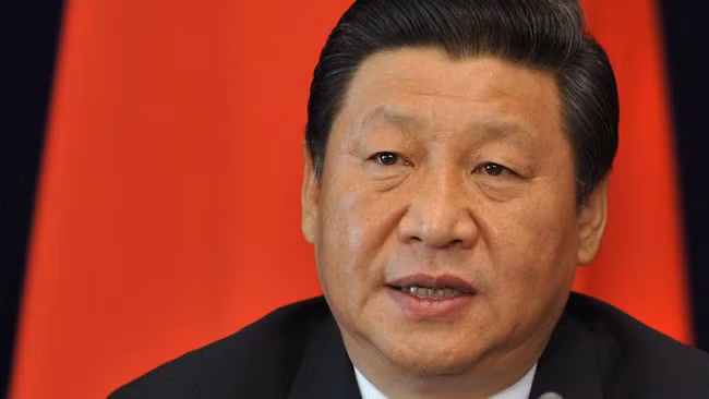 Ông Tập Cận Bình ví Trung Quốc như một con "sư tử hòa bình".