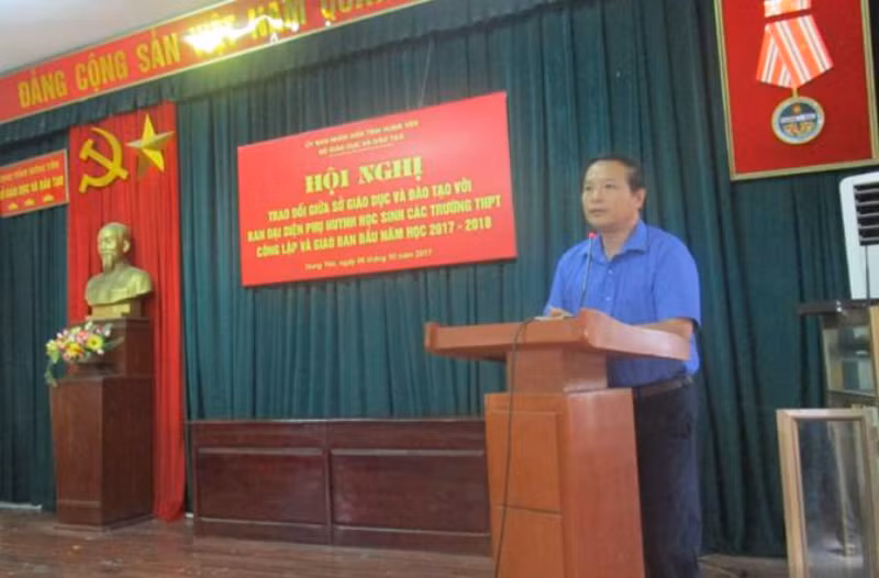 Ông Nguyễn Văn Phê, Giám đốc Sở Giáo dục và Đào tạo tỉnh Hưng Yên. Ảnh hungyen.edu.vn