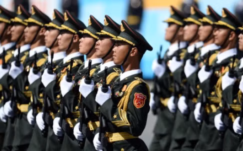 Lính Trung Quốc, hình minh họa: SCMP. Lính Trung Quốc, hình minh họa: SCMP.
