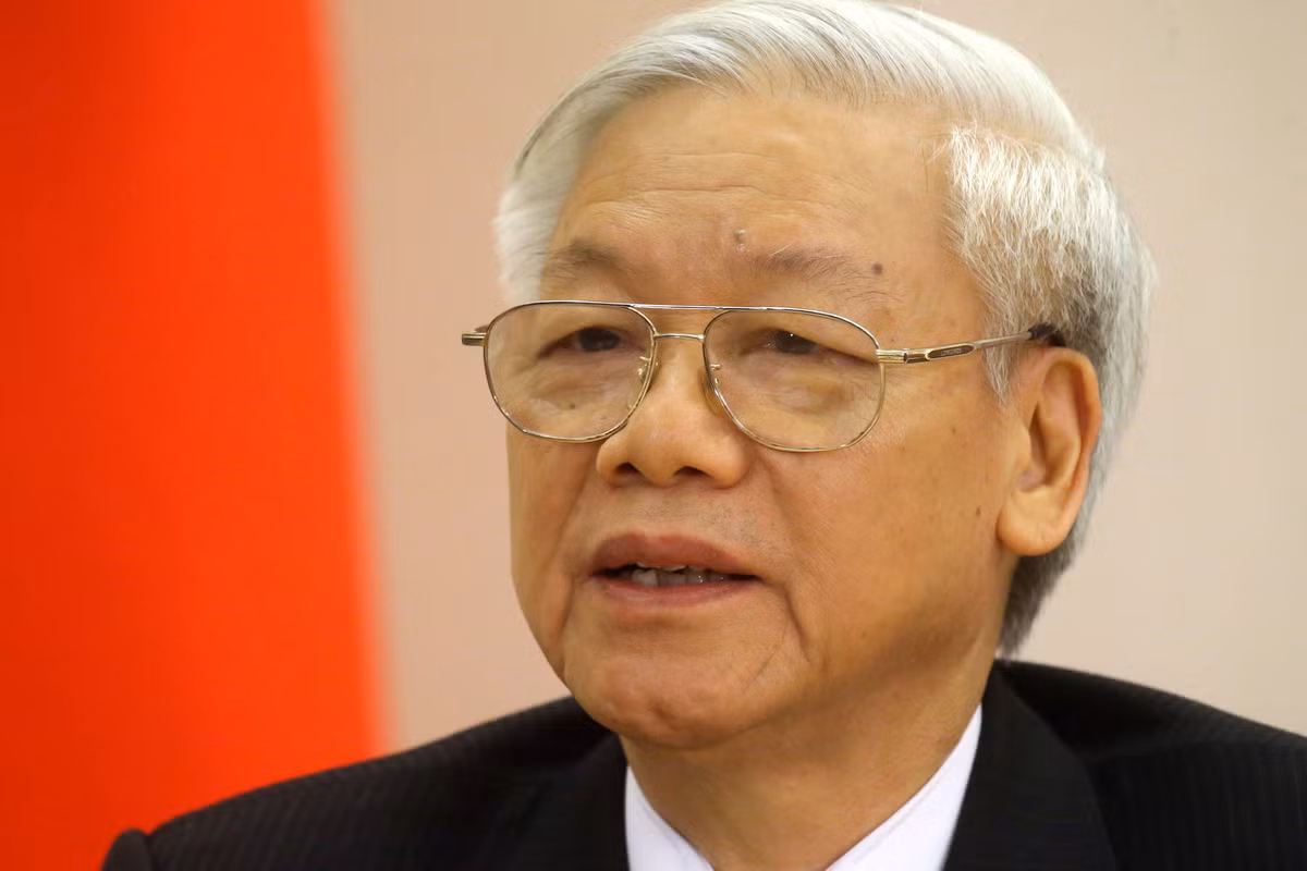 Tổng bí thư Nguyễn Phú Trọng. Ảnh: Bloomberg.