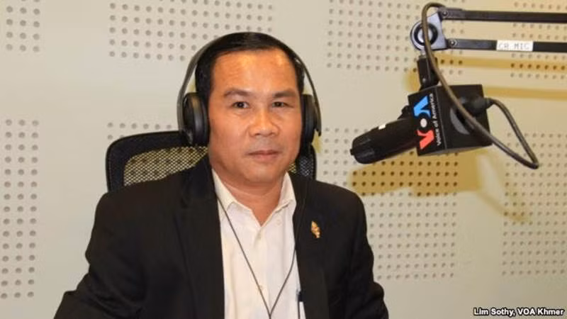 Um Sam An, ảnh: Lim Sothy/VOA Khmer.