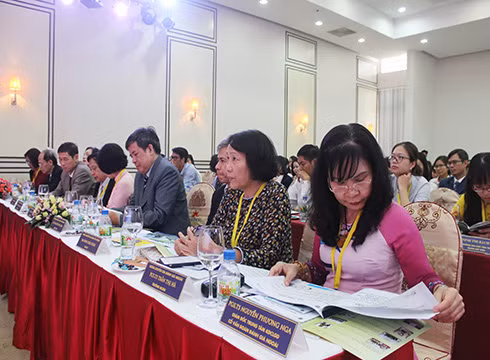 Đoàn chuyên gia đánh giá ngoài tại Trường Đại học Bà Rịa - Vũng Tàu (ảnh: BVU)
