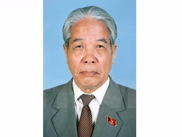 Tổng Bí thư Đỗ Mười.ảnh: TTXVN.