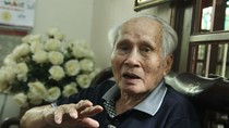 Trung tướng Nguyễn Quốc Thước lo lắng, môi trường biển bị hủy hoại có thể là âm mưu phá hoại. ảnh: Ngọc Quang Trung tướng Nguyễn Quốc Thước lo lắng, môi trường biển bị hủy hoại có thể là âm mưu phá hoại. ảnh: Ngọc Quang