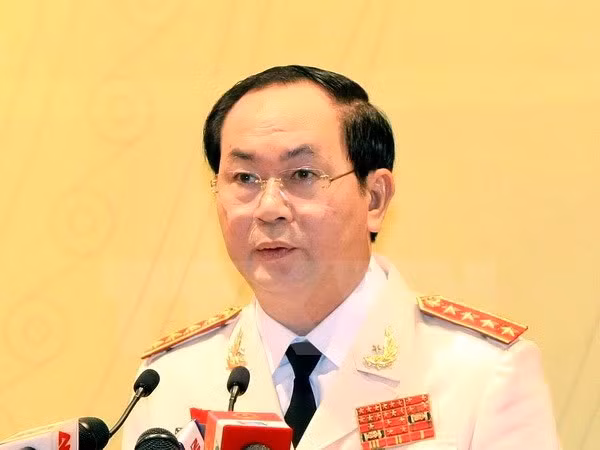 Đại tướng Trần Đại Quang. ảnh: TTXVN. Đại tướng Trần Đại Quang. ảnh: TTXVN.
