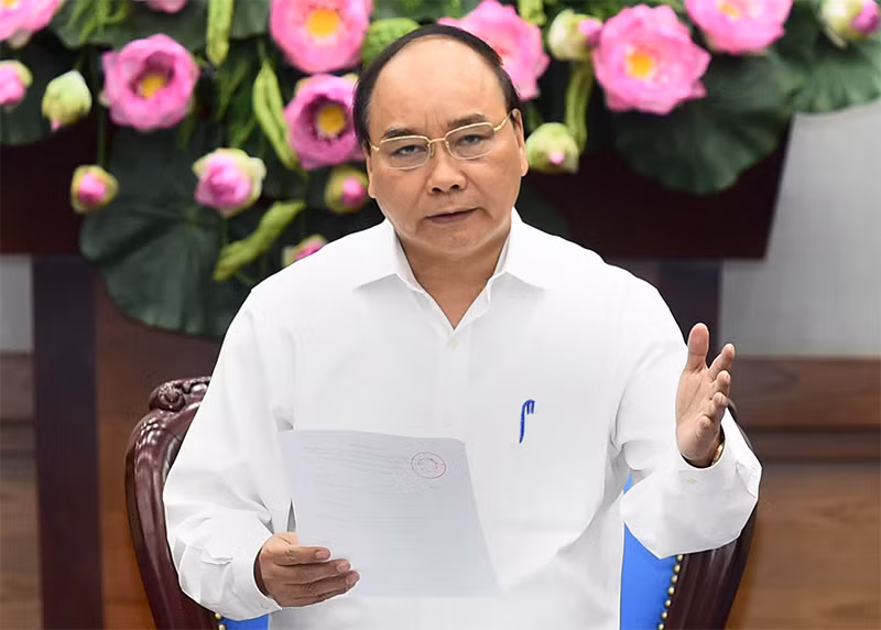 Thủ tướng Nguyễn Xuân Phúc đã ký quyết định phân công công tác của Thủ tướng và các Phó Thủ tướng. ảnh: VGP.