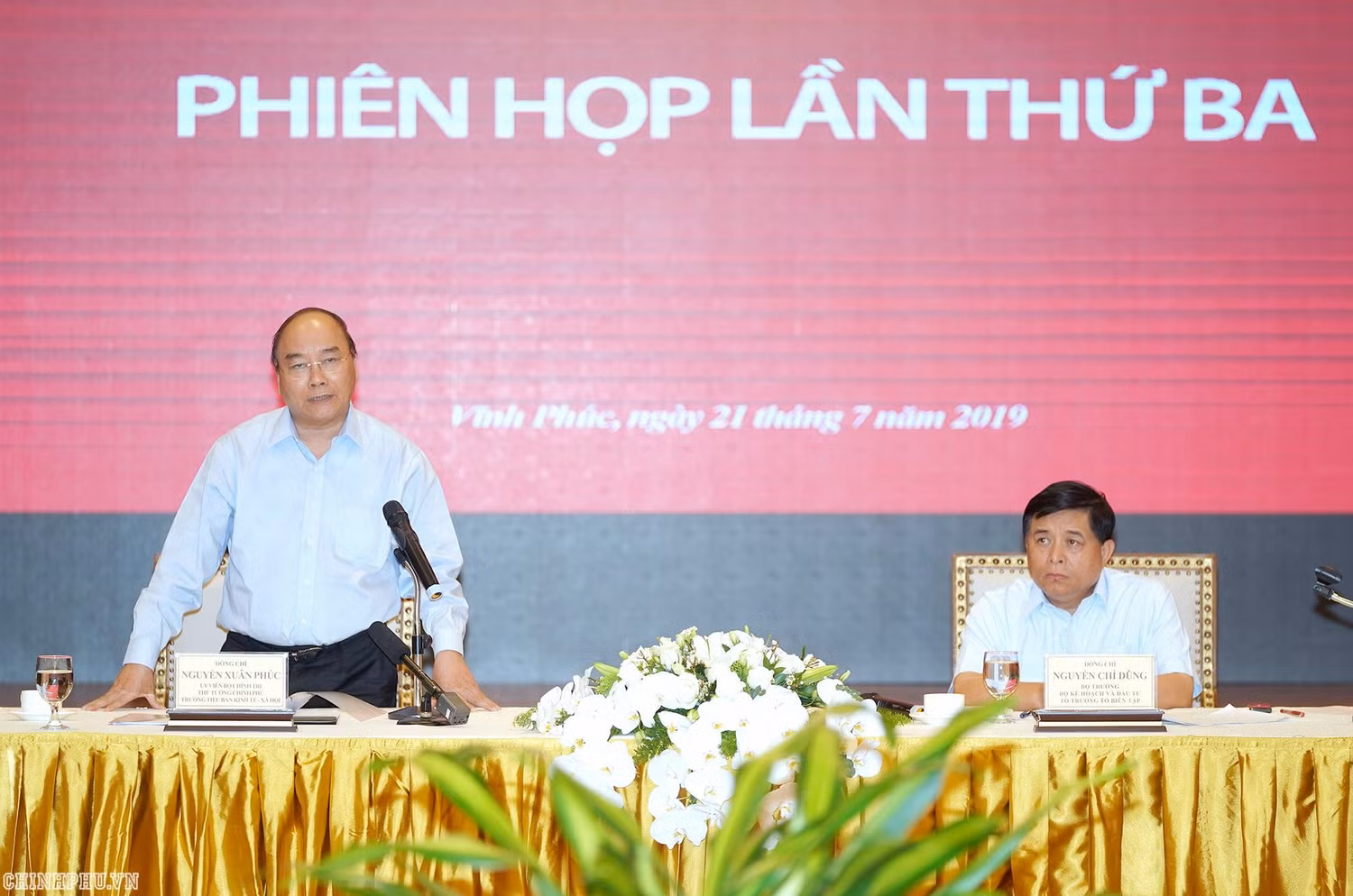 Thủ tướng phát biểu. Ảnh: VGP