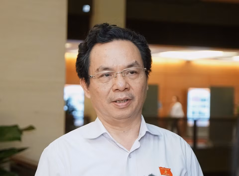 Đại biểu Hoàng Văn Cường. Ảnh: Quang Phúc