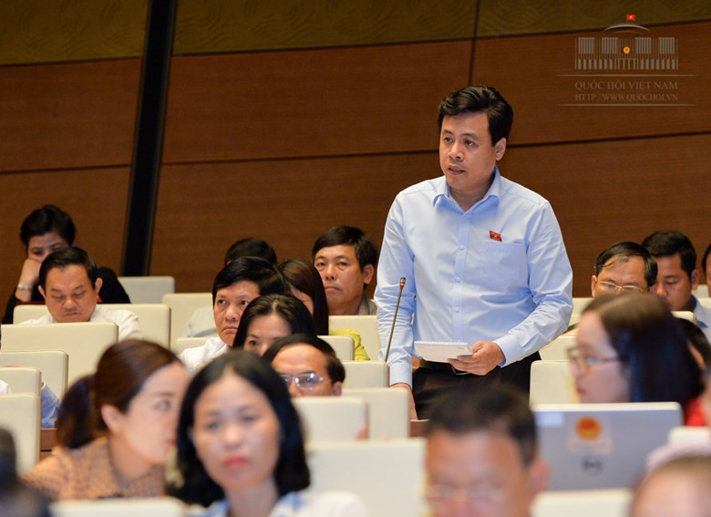 Đại biểu Trần Anh Tuấn. Ảnh: Quochoi.vn