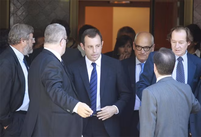 Chủ tịch CLB Barcelona Sandro Rosell Chủ tịch CLB Barcelona Sandro Rosell